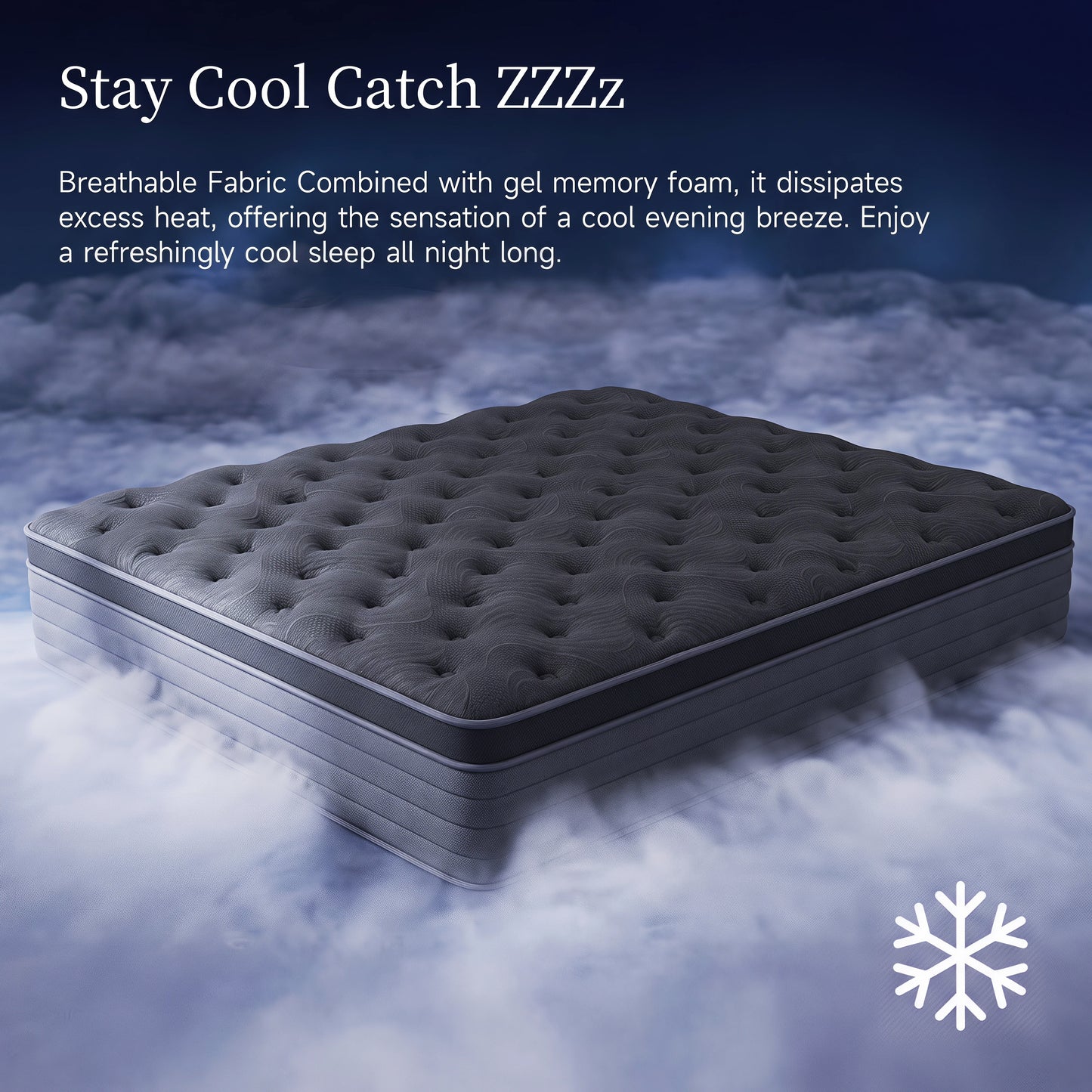 Twutri 14 Inch Medium Firm Euro Top Hybrid Full Mattress Individual Pocket Springs Offer Motion Isolation,Pressure Relief and Optimal Back & Lumbar Support