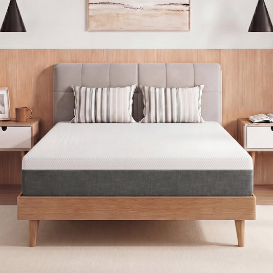Zhovac 10 inch Twin size mattress,Medium Firm Memory Foam Mattresses in a box,CertiPUR-US,Adult