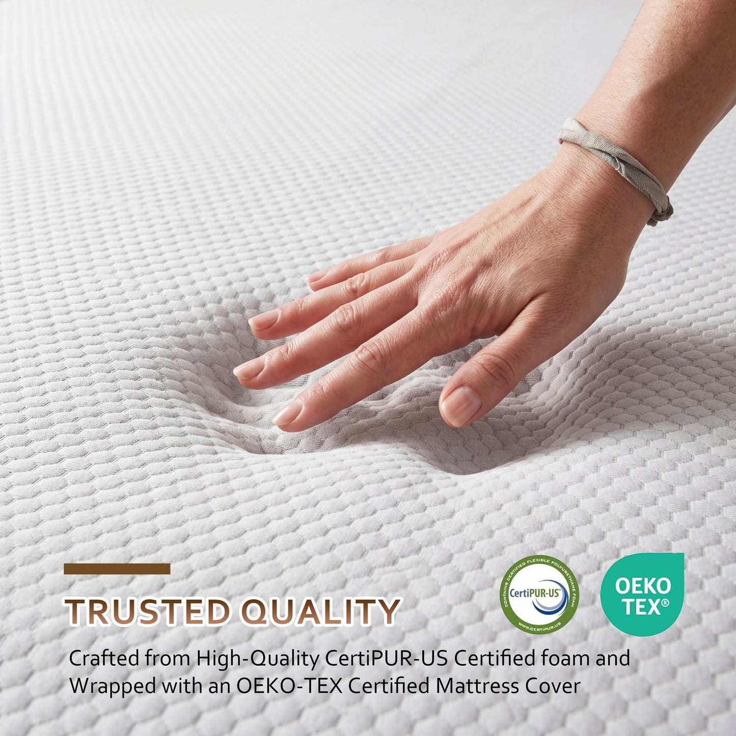 Zhovac 10 inch Full size mattress,Medium Firm Memory Foam Mattresses in a box,CertiPUR-US,Adult